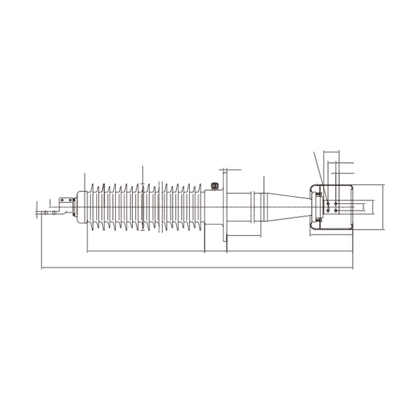 FBRGW-126KV(载流式)玻璃钢干式变压器/空气套管